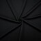 Black-Gray Japanese Poly-Wool Blend Pinstripe Double Knit Fabric By the Yard